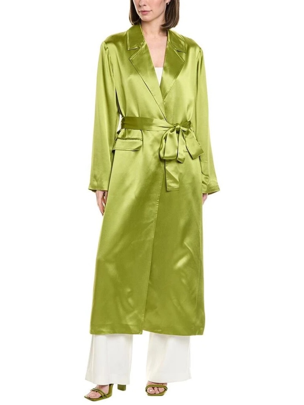 STAUD Imani Satin Coat - Picture 2 of 4
